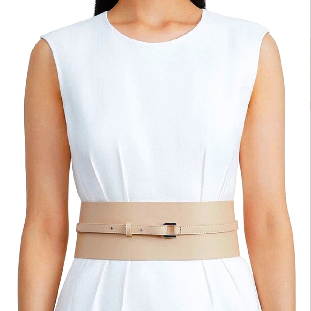 Lafayette 148 New York Tan Belt